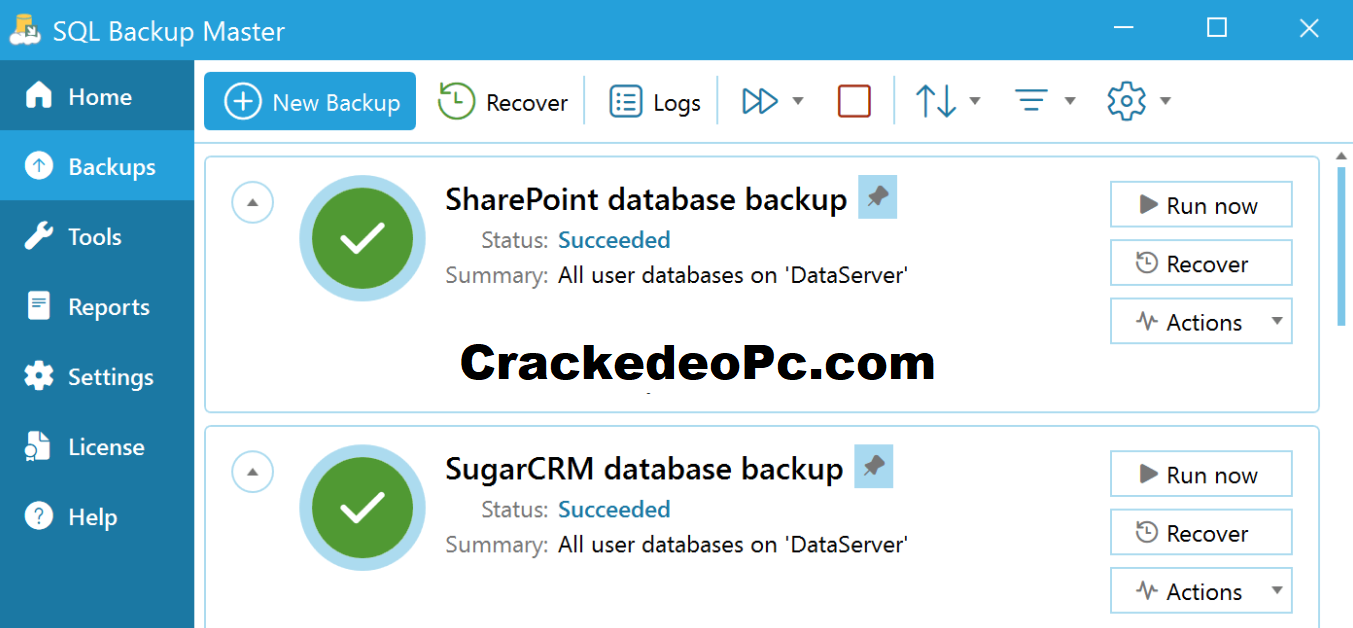SQL Backup Master Crackeado Chave De Licença