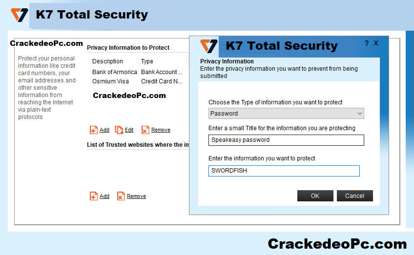 K7 Total Security Crackeado + Chave De Ativação Grátis Download