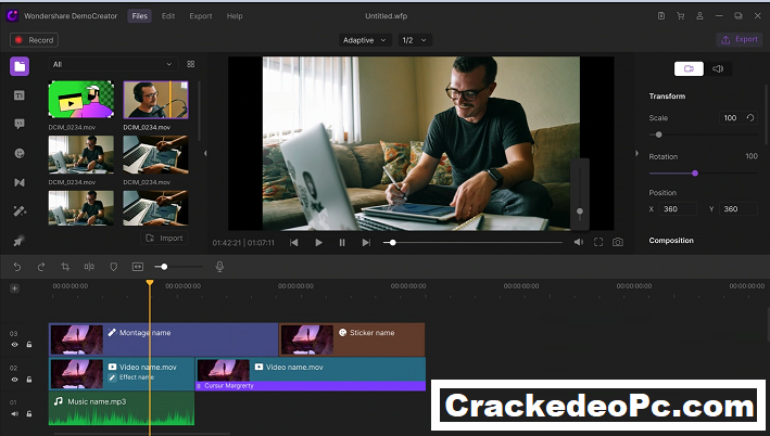 Wondershare DemoCreator Crackeado + Chave Do Produto 
