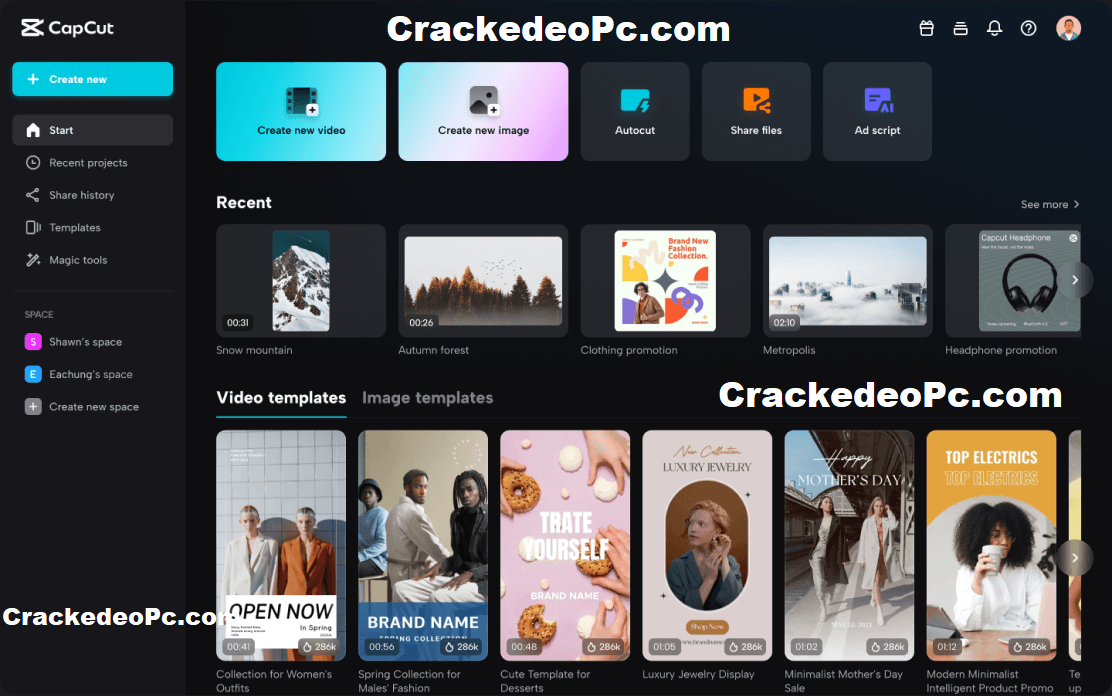 CapCut Crackeado + Chave De Ativação Download Grátis