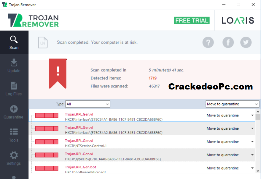 Loaris Trojan Remover Crackeado Chave De Licença